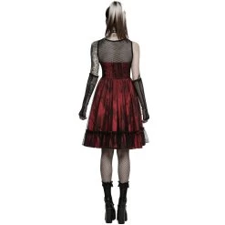 Robe 'Maelle' Rouge Et Noire -Magasin De Mode robe maelle rouge et noire 2