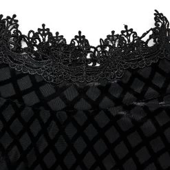 Robe Taille Haute 'Carridwen' En Velours Noir 26 Robe Taille Haute 'Carridwen' En Velours Noir -Magasin De Mode robe taille haute carridwen en velours noir 10