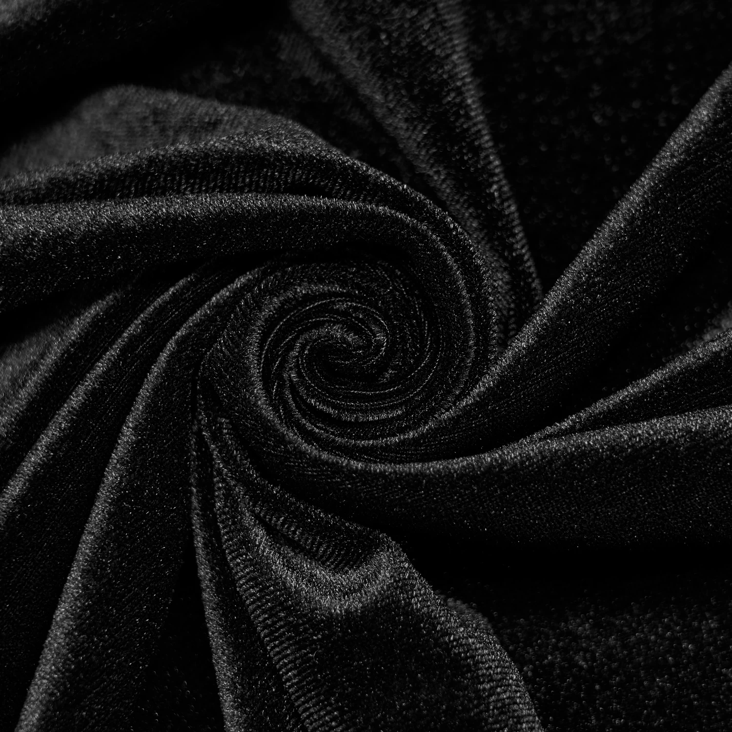 Robe Taille Haute 'Carridwen' En Velours Noir 16 Robe Taille Haute 'Carridwen' En Velours Noir â Image 14