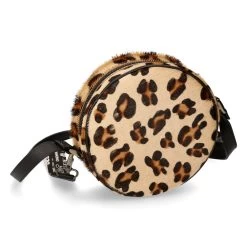 NEW ROCK Sac à Bandoulière Rond En Léopard 11 NEW ROCK Sac à Bandoulière Rond En Léopard -Magasin De Mode sac a bandouliere rond en leopard 3