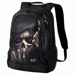 Sac à Dos 'Grim Ripper' Noir Avec Poche Pour Laptop