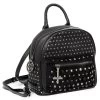NEW ROCK Sac Ă Dos 'Pentagram' En Cuir Et Velours Noirs 1 NEW ROCK Sac Ă Dos 'Pentagram' En Cuir Et Velours Noirs -Magasin De Mode sac a dos pentagram en cuir et velours noirs