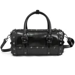 Sac à Main Rectangulaire 'Skull' Noir -Magasin De Mode sac a main rectangulaire skull noir 12