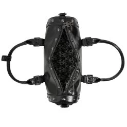 Sac à Main Rectangulaire 'Skull' Noir -Magasin De Mode sac a main rectangulaire skull noir 13