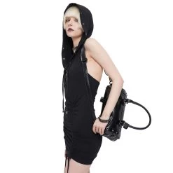 Sac à Main Rectangulaire 'Skull' Noir -Magasin De Mode sac a main rectangulaire skull noir 3