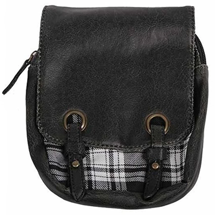Sac De Kilt 'White And Black Plaid' 3 Sac De Kilt 'White And Black Plaid'