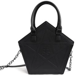 Sac Fourre-Tout 'Pentagramme' Noir 25 Sac Fourre-Tout 'Pentagramme' Noir -Magasin De Mode sac fourre tout pentagramme noir 8