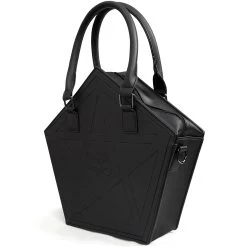 Sac Fourre-Tout 'Pentagramme' Noir 26 Sac Fourre-Tout 'Pentagramme' Noir -Magasin De Mode sac fourre tout pentagramme noir 9