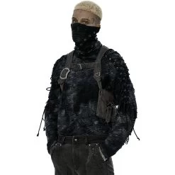 Sac Harnais 'Samhain' Noir 16 Sac Harnais 'Samhain' Noir -Magasin De Mode sac harnais samhain noir 3