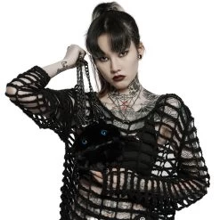 Sac 'Little Devil' Noir 16 Sac 'Little Devil' Noir -Magasin De Mode sac little devil noir 3