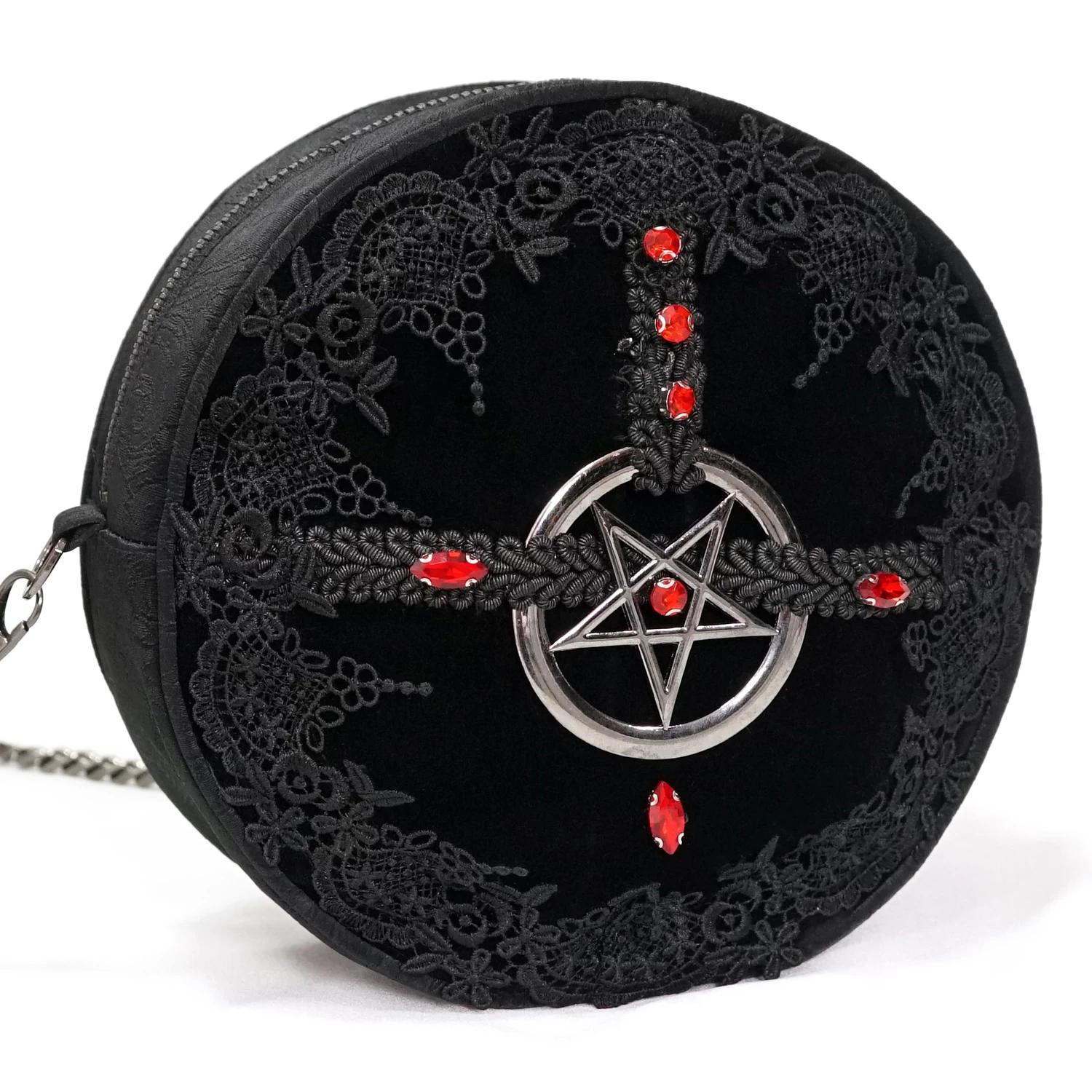 Sac Rond 'Pentagration' Noir 11 Sac Rond 'Pentagration' Noir – Image 9