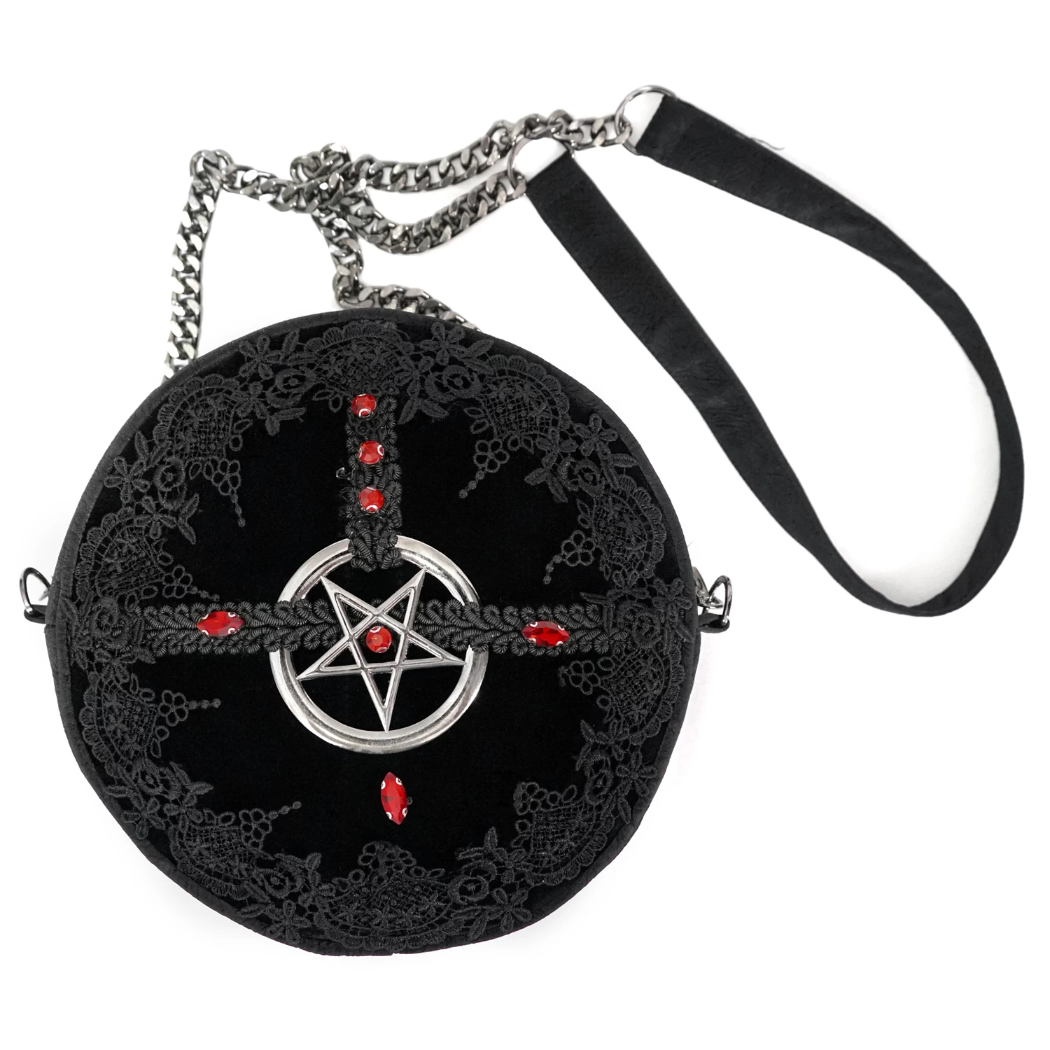 Sac Rond 'Pentagration' Noir 3 Sac Rond 'Pentagration' Noir