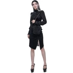 Sac 'Satin Blood' Noir -Magasin De Mode sac satin blood noir 6