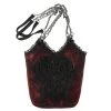 Sac 'Satin Blood' Rouge Et Noir 1 Sac 'Satin Blood' Rouge Et Noir -Magasin De Mode sac satin blood rouge et noir