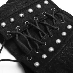 Serre-Taille Gothique 'Bestia' Noir -Magasin De Mode serre taille gothique bestia noir 10