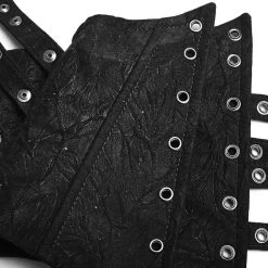 Serre-Taille Gothique 'Bestia' Noir -Magasin De Mode serre taille gothique bestia noir 11