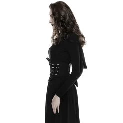 Serre-Taille Gothique 'Bestia' Noir -Magasin De Mode serre taille gothique bestia noir 4