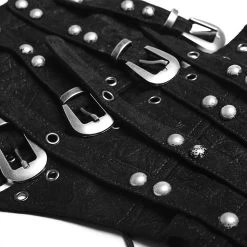 Serre-Taille Gothique 'Bestia' Noir -Magasin De Mode serre taille gothique bestia noir 9