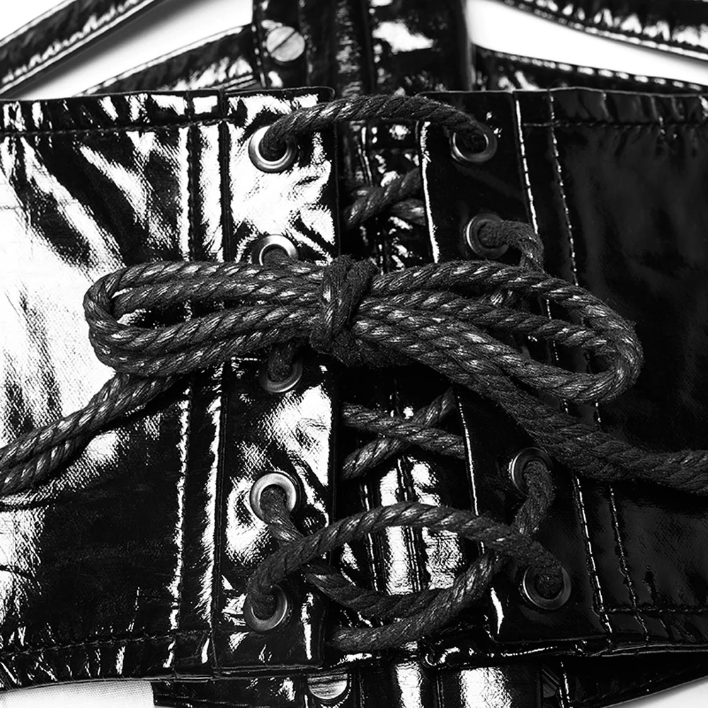 Serre-Taille Gothique 'Black Cage' Noir 16 Serre-Taille Gothique 'Black Cage' Noir â Image 14