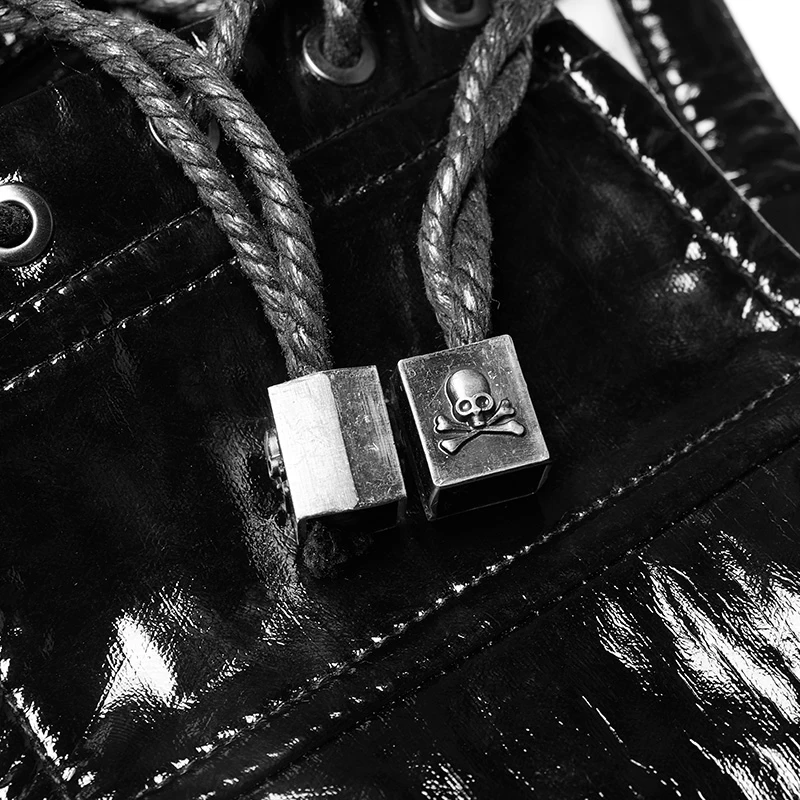 Serre-Taille Gothique 'Black Cage' Noir 17 Serre-Taille Gothique 'Black Cage' Noir â Image 15