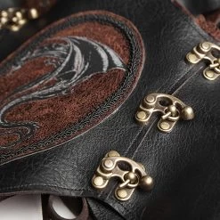 Serre-Taille Marron Foncé 'Dragon Lady' -Magasin De Mode serre taille marron fonce dragon lady 1 10