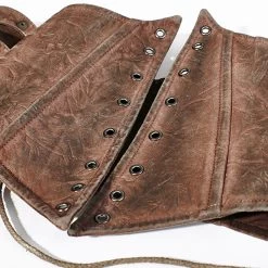 Serre-Taille Steampunk 'Bestia' Marron 28 Serre-Taille Steampunk 'Bestia' Marron -Magasin De Mode serre taille steampunk bestia marron 12