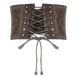 Serre-Taille Steampunk 'Bestia' Marron 22 Serre-Taille Steampunk 'Bestia' Marron -Magasin De Mode serre taille steampunk bestia marron 6