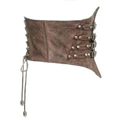 Serre-Taille Steampunk 'Bestia' Marron 23 Serre-Taille Steampunk 'Bestia' Marron -Magasin De Mode serre taille steampunk bestia marron 7
