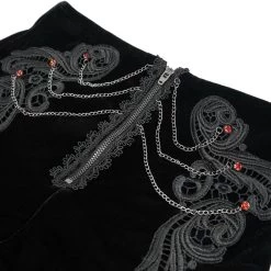 Short 'Artemis' En Velours Noir 33 Short 'Artemis' En Velours Noir -Magasin De Mode short artemis en velours noir 14