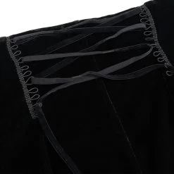 Short 'Artemis' En Velours Noir 35 Short 'Artemis' En Velours Noir -Magasin De Mode short artemis en velours noir 16