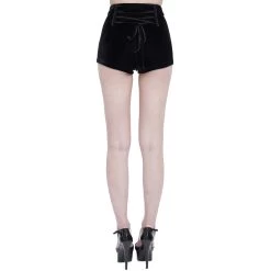 Short 'Artemis' En Velours Noir 25 Short 'Artemis' En Velours Noir -Magasin De Mode short artemis en velours noir 6