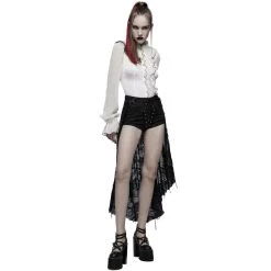 Short Avec Sur-Jupe Amovible 'Coffin' Noir 19 Short Avec Sur-Jupe Amovible 'Coffin' Noir -Magasin De Mode short avec sur jupe amovible coffin noir 3