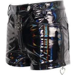 Short 'Cyber Laser' En Vinyl Noir 36 Short 'Cyber Laser' En Vinyl Noir -Magasin De Mode short cyber laser en vinyl noir 15