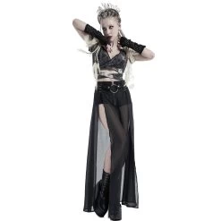 Short-Jupe 'Mortifera' Noire 18 Short-Jupe 'Mortifera' Noire -Magasin De Mode short jupe mortifera noire 4