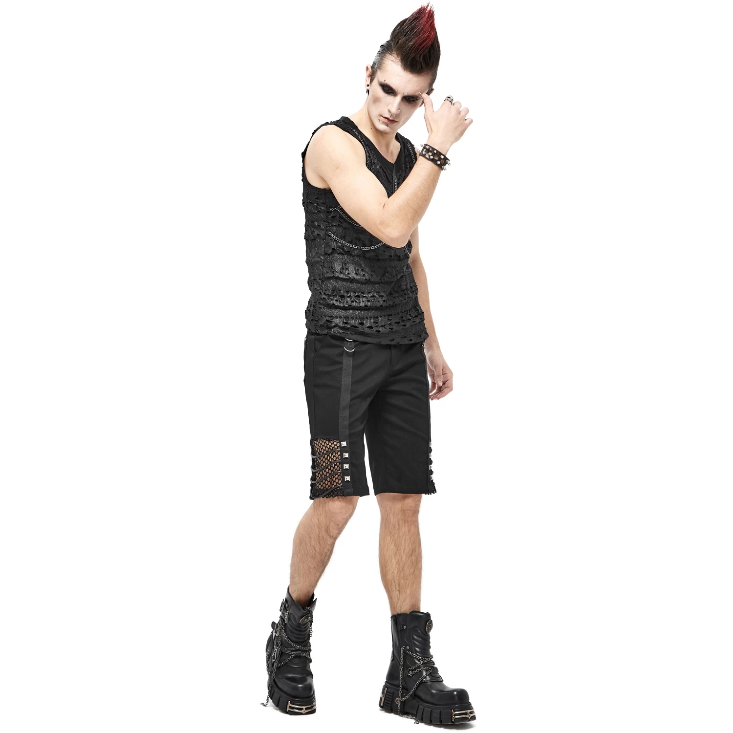 Short Pour Hommes 'Bommot' Noir 8 Short Pour Hommes 'Bommot' Noir – Image 6