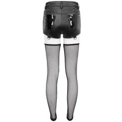 Short Sexy 'Pentagram' En Simili Cuir Noir -Magasin De Mode short sexy pentagram en simili cuir noir 12