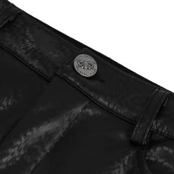 Short Sexy 'Pentagram' En Simili Cuir Noir -Magasin De Mode short sexy pentagram en simili cuir noir 15