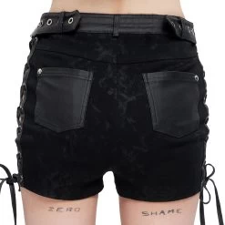 Short 'Sherzal' Noir -Magasin De Mode short sherzal noir 11