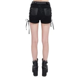Short 'Sherzal' Noir -Magasin De Mode short sherzal noir 6