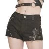 Short 'Steampunk Gear' Marron -Magasin De Mode short steampunk gear marron