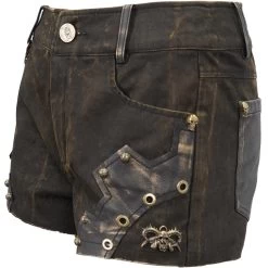 Short 'Steampunk Gear' Marron -Magasin De Mode short steampunk gear marron 13