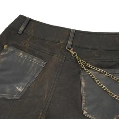 Short 'Steampunk Gear' Marron -Magasin De Mode short steampunk gear marron 16