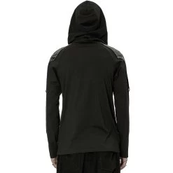 Sweat à Capuche 'Lycidas' Noir -Magasin De Mode sweat a capuche lycidas noir 2