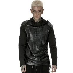 Sweat à Capuche 'Lycidas' Noir -Magasin De Mode sweat a capuche lycidas noir 3