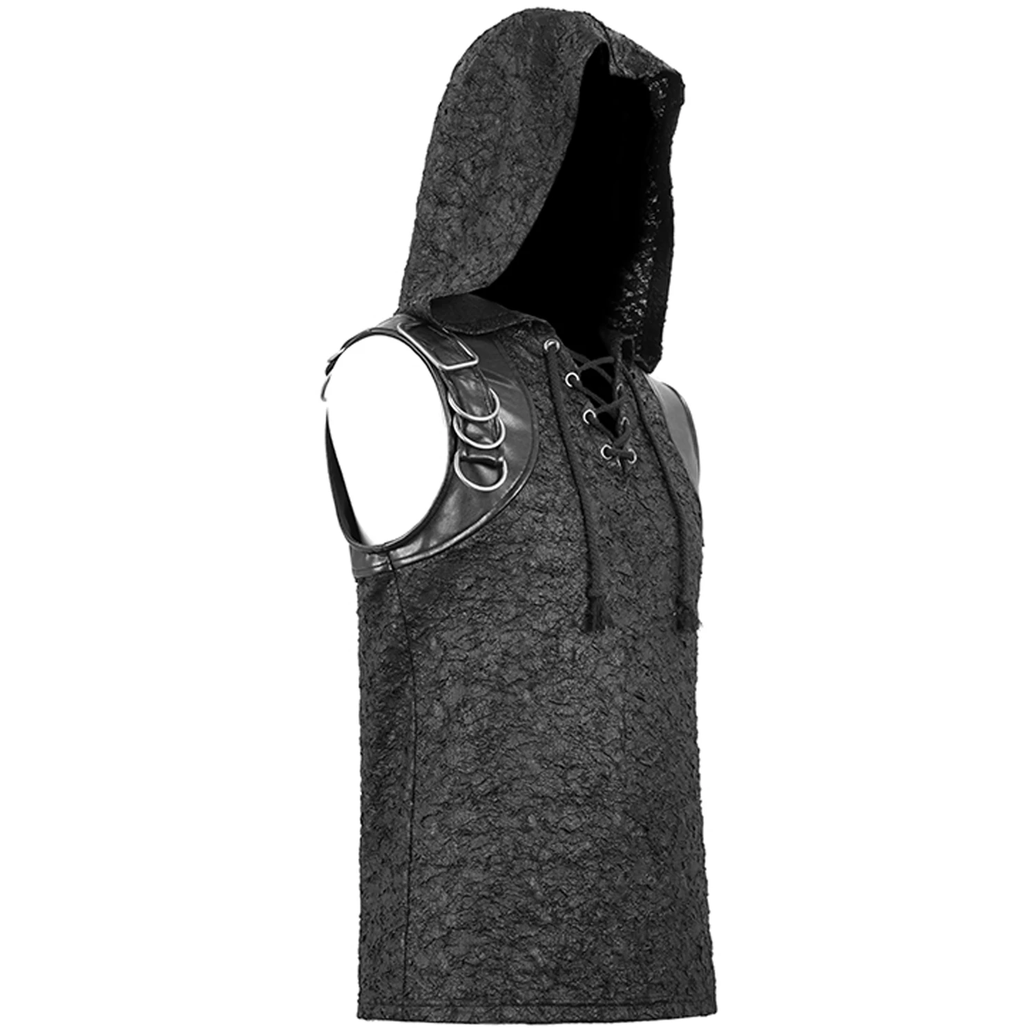 T-Shirt à Capuche 'Haboolm' Noir 14 T-Shirt à Capuche 'Haboolm' Noir – Image 12