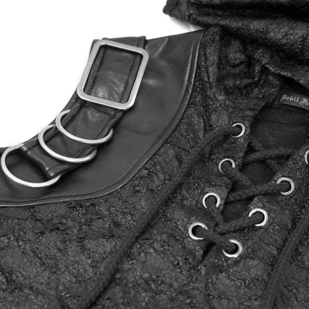 T-Shirt à Capuche 'Haboolm' Noir 17 T-Shirt à Capuche 'Haboolm' Noir – Image 15