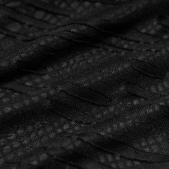 T-Shirt à Manches Courtes 'Punk Bandage' Noir -Magasin De Mode t shirt a manches courtes punk bandage noir 12