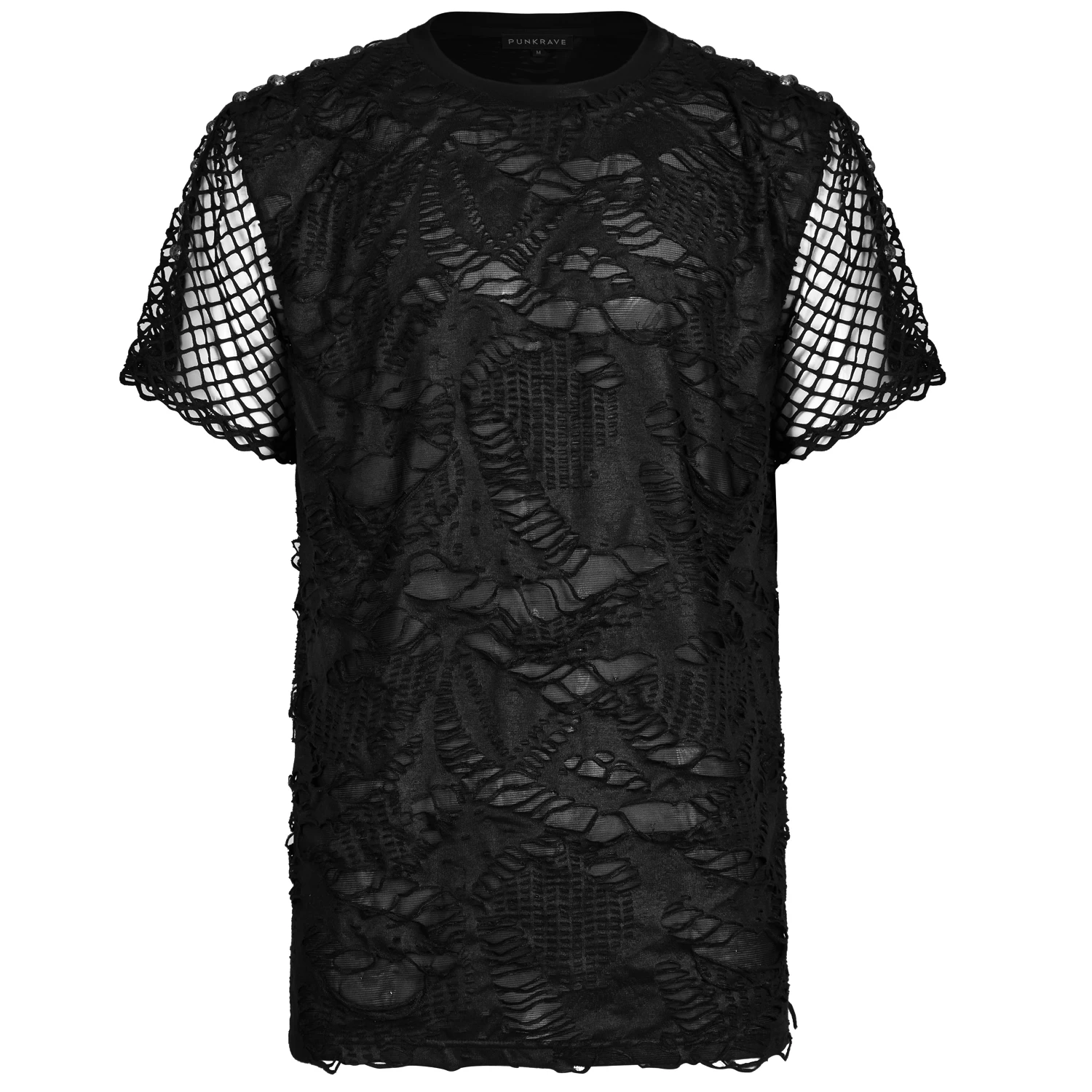 T-Shirt 'Broken Holes' Noir 11 T-Shirt 'Broken Holes' Noir – Image 9