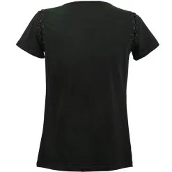 T-Shirt 'Evil Skull' Noir Et Vert 18 T-Shirt 'Evil Skull' Noir Et Vert -Magasin De Mode t shirt evil skull noir et vert 6