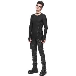 T-Shirt Manches Longues Asymétrique 'Titan' Noir 34 T-Shirt Manches Longues Asymétrique 'Titan' Noir -Magasin De Mode t shirt manches longues asymetrique titan noir 12